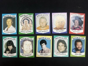 1982 WRESTLING ALL STARS SET OF 10 CARD LOT - Picture 1 of 2