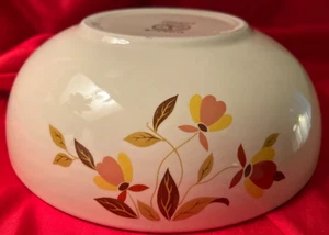 HALL'S AUTUMN LEAF Große SALATSCHALE Neu - Bild 1 von 4