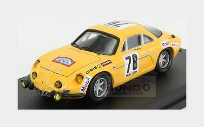 1:43 Trofeu Renault A110 Alpine #78 Rally Criterium Des Cevennes 1969 TRRFR25 Mo - Immagine 1 di 2