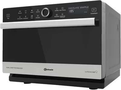 BAUKNECHT Mikrowelle MW 3391 SX Grill Heißluft 33L Garraum 1000W EDS B-Ware - Bild 1 von 2