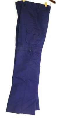 Cub Scout Boy Scouts BSA UNIFORM Pants Youth 12 Waist 28 Inseam 31 UNHEMMED Blue - Image 1 of 4