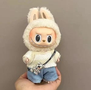 NO DOLL POP MART For LABUBU Clothing Set for V1 V2 V3 Labubu Pendants Cute - Picture 1 of 7