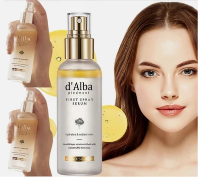 Premium (D’ALBA) White Truffle First Spray Serum Mist 100mL / 3.38 fl oz Sealed - Image 1 of 4