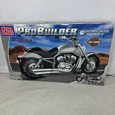 Mega Bloks ProBuilder VROD Showcase Series Harley Davidson V9773 Parts Missing - Image 1 of 4