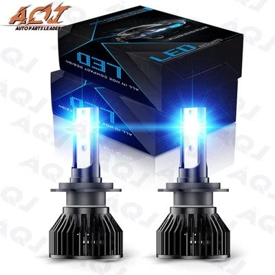 BLUE 8000K LED Headlight Bulbs For Mazda MX-5 Miata 2006-2015 Low Beam Qty 2 - Imagem 1 de 4