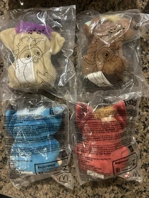  Raro McDonald's 2006 Vintage Furby Happy Meal Juguetes Set De 4 Sellados Brasil exc.  Foto 1 de 2