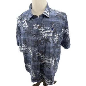 Tommy Bahama Dallas Cowboys Hawaiihemd mit Knopfleiste Herren Large UVP 148 NEU - Bild 1 von 10