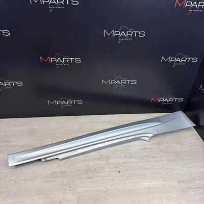 08-13 BMW E92 E93 M3 OEM Right Side Skirt Rocker Panel Silverstone *Notes* Foto 1 de 4