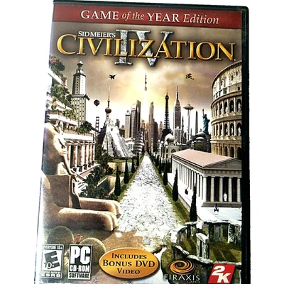 Sid Meier's Civilization IV Game of the Year Edition PC CD-ROM Game Complete  - Image 1 of 4