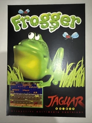 Atari Jaguar Frogger Complete CIB Authentic Brand New CIB Complete VHTF RARE - Image 1 of 4