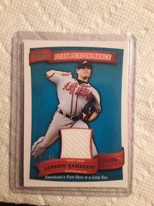 2010 Topps Peak Performance Relics Blue /99 Kenshin Kawakami #PPR-KK **MINT* - Bild 1 von 2