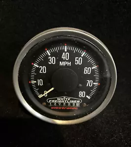 White Freightliner Electronic Speedometer Odometer 80 MPH B1 - Picture 1 of 7