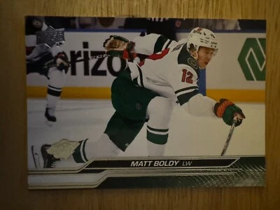 2023-24 Upper Deck Series 1 Base #89 Matt Boldy Minnesota Wild - Image 1 of 2