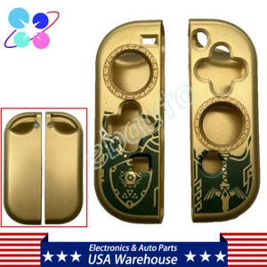 Gold Zelda Tears of Kingdom Joy-Con Protective Cover For Nintendo Switch OLED - Picture 1 of 6