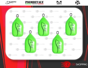 1/2/5 STÜCK BLEI WÜRFEL TOSKANISCH GRÜN EXTRAPHOSPH KUNSTSTOFF BOLENTINO M2 FISHI - Bild 1 von 15