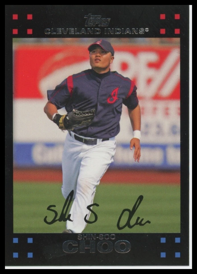2007 Topps #343 Shin-Soo Choo Cleveland Indians - Image 1 of 1