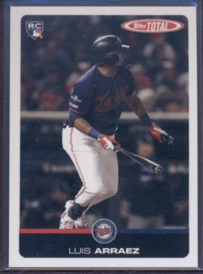 2019 TOPPS TOTAL LUIS ARRAEZ #829 ROOKIE CARD - Image 1 of 2