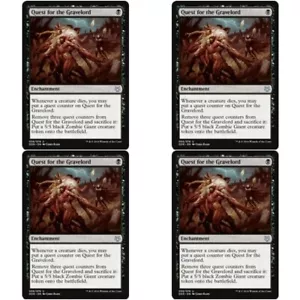 4 x BÚSQUEDA DE LA GRAVA Casi nuevo Nissa vs Ob Nixilis Magic The Gathering Negro - Enchantment Unc - Imagen 1 de 1