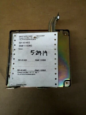 Módulo de control de chasis Accent Hyundai 1995 1,5 L 95440-22616 Foto 1 de 4