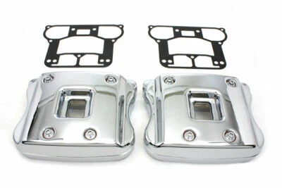 Kit de capa Rocker Box cromada para Harley Davidson por V-Twin - Imagem 1 de 2
