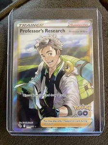 Pokémon TCG Professor's Research Pokemon GO 078/078 Holo Rare - Picture 1 of 2
