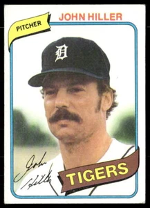 Tarjeta de béisbol John Hiller 1980 Topps #614 Tigres de Detroit - Imagen 1 de 2