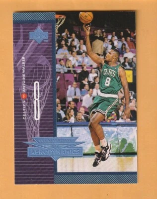 Antoine Walker Boston Celtics 1998-99 Upper Deck AeroDynamics #A25 Kentucky 7Z - Image 1 of 2