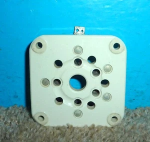 Enchufe de tubo de cerámica de porcelana EF Johnson 275 para tubos 803 - Imagen 1 de 2