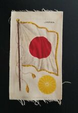 Antique Early 1900's Nebo Cigarettes Tobacco Silk Japan Flag
