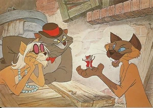 CPM - Disney carte postale - LES ARISTOCHATS - Postcard - Foto 1 di 2