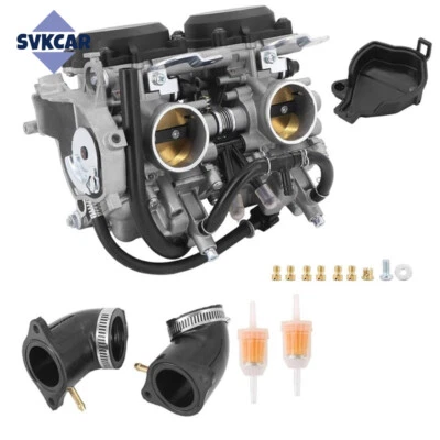 Carburador para junta de admisión Kawasaki Prairie 650 KVF650 KVF700 Brute Force 650 Foto 1 de 4