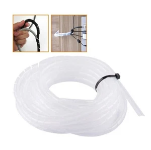 Raccogli Cavo Spiralato Organizer Fili Cavi Elettrici Anti Groviglio 8mmx5mt dfh - Bild 1 von 1