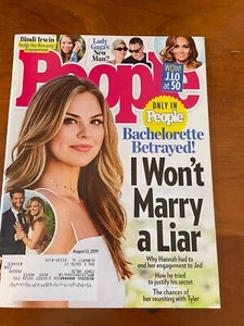 August 12, 2019 issue of People Magazine Bachelorette Hannah #56 - Picture 1 of 4