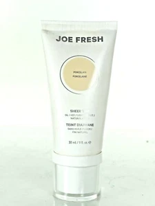 JOE FRESH SHEER TINT  NATURAL FINISH/OIL FREE 1 OZ  IN PORCELAIN  - Picture 1 of 1