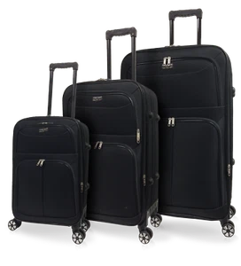 TOSCANO Crociato 3PC (21", 25", 29") Lightweight Luggage Suitcase Set - Picture 1 of 44