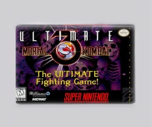 ULTIMATE MORTAL KOMBAT 3 / SNES - 2"x3" FRIDGE MAGNET (super nintendo - Picture 1 of 4