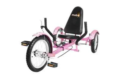 Mobo Triton Ultimate Three Wheeled Cruiser Kids Youth Ride On Pink Trike New - Image 1 of 4