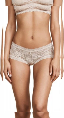 Pantalón corto Hanky Panky Signature de encaje X-Small, Chai  Foto 1 de 4