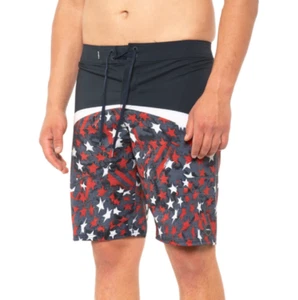 O'Neill Board Shorts Mens Size 30 Hyperfreak Stars Stretch 20" Board Shorts New - Picture 1 of 3