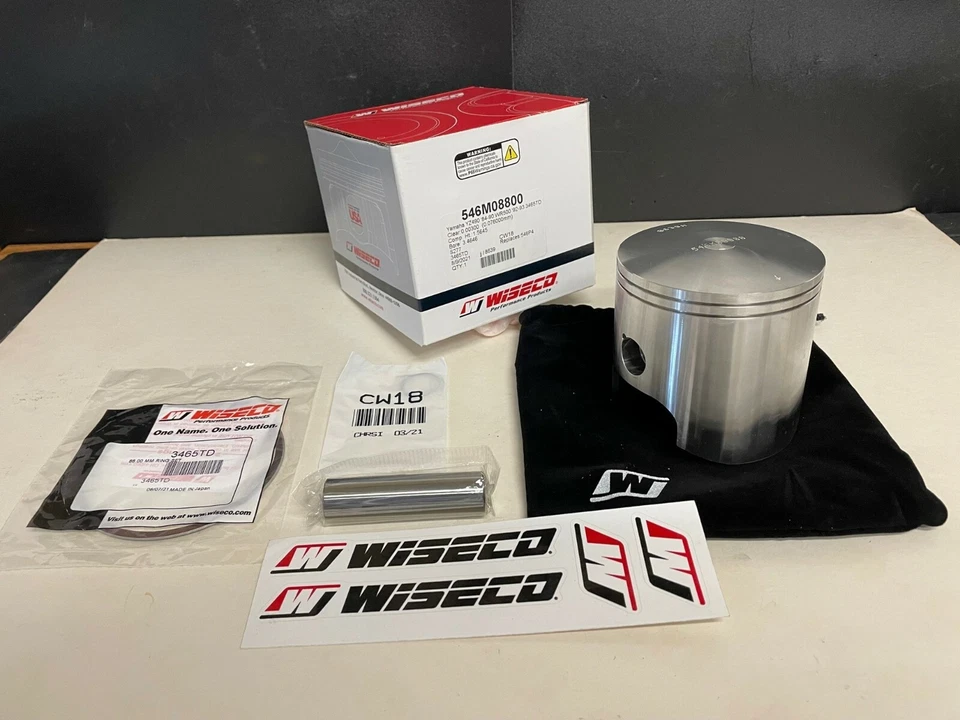 WISECO 546M08800 493cc 88.00mm PISTON YAMAHA WR500 YZ490 1mm OVER BORE BIG 546P4 - Image 1 of 1