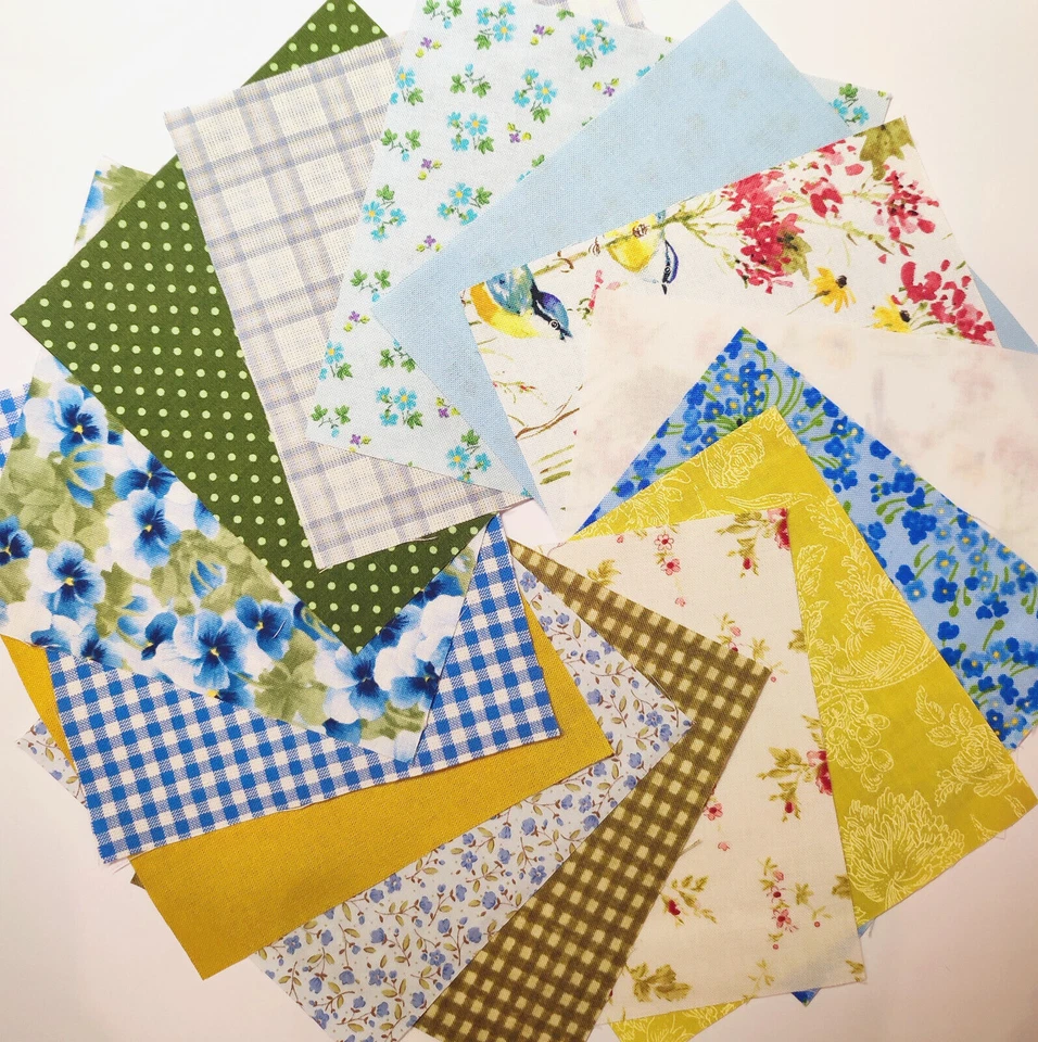 Charm Pack 5inch Moda Henry Glass 42Stk. Patchworkstoff Songbirds Garden 12,7cm - Bild 1 von 3