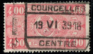 Belgium - 1923 - Railway Parcel Post-New Drawings #8 - 4.00Fr - #2011 - Picture 1 of 1