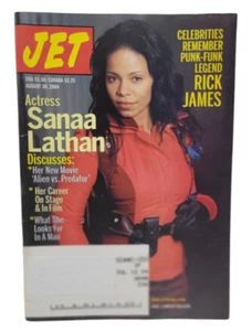 Jet Magazine August 30, 2004, Sanaa Lathan Cover Vol: 106 No. 9 - Imagen 1 de 3