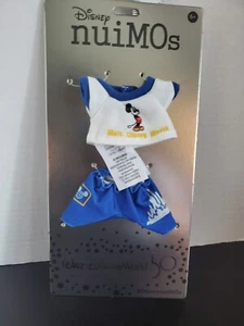 nuiMOs Blue and White Lounge Outfit for Walt Disney World 50th Anniversary - Picture 1 of 6