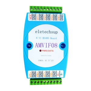 8ch 0-10V Voltage Analog to Digital Converter ADC MODBUS RTU RS485 Serial Port U - Picture 1 of 7