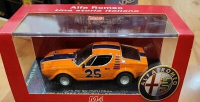 Modelo M4 Alfa Romeo Montreal Corsa #25 6 Ore Watkins Glen 1973 Everett Model Car Foto 1 de 2
