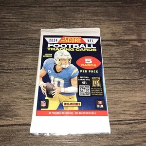 2024 Panini Score Football Pack-5 Cards-Factory Sealed--- - Picture 1 of 4