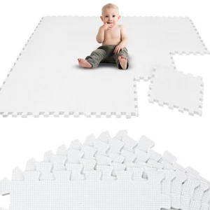 18 Teile Spielmatte Baby Puzzlematte - 30x30 Krabbelmatte Bodenmatte Kinderzimme - Bild 1 von 8