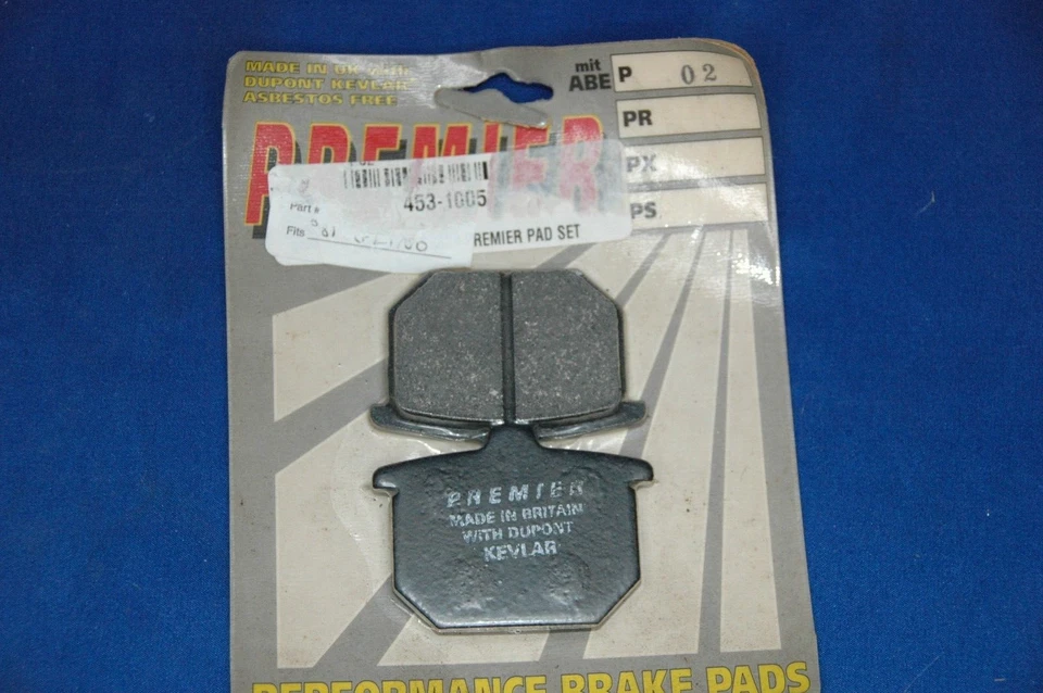 Pastillas de freno delanteras para Honda GL 1000 Goldwing 75-77 GL1000 GL1100 GL1000I RK2/S1 Foto 1 de 1