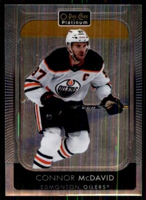 2021-22 O-Pee-Chee Platinum Connor McDavid Edmonton Oilers #1 - Image 1 of 2